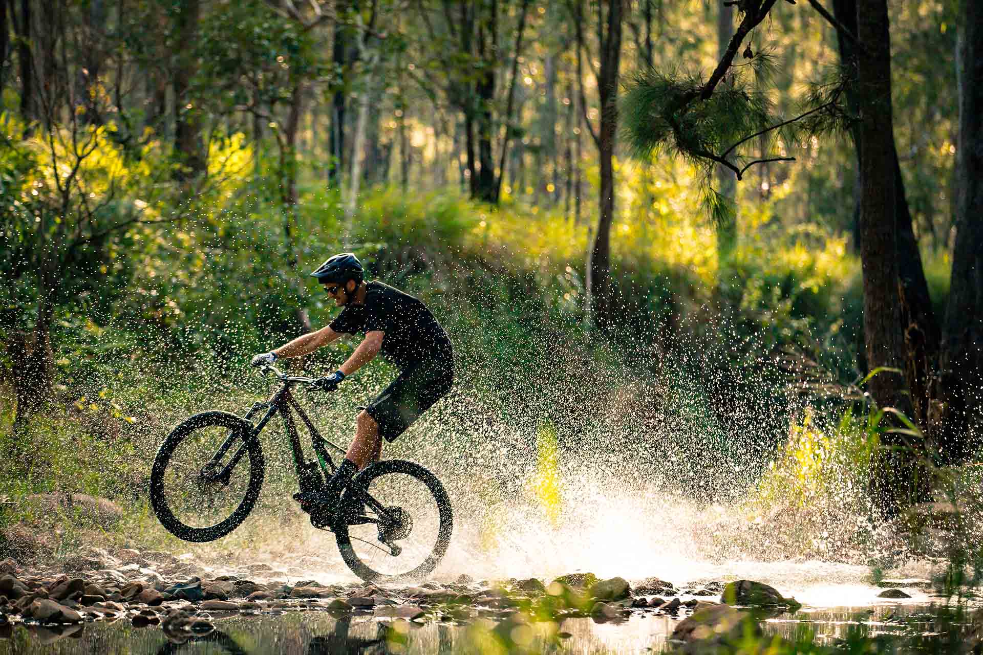 velo rivière